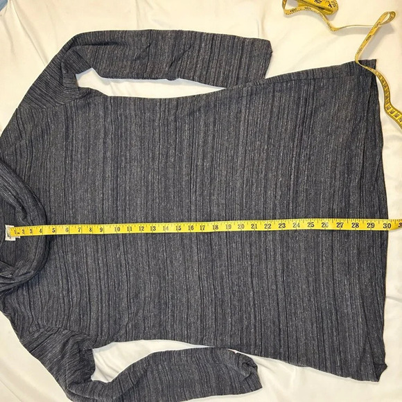 Merona Marled Cowl Neck Sweater Dress L - Picture 8 of 9